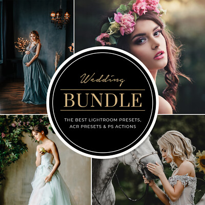 #ad 1200 Wedding Bundle Premium Professional Presets for Adobe Lightroom amp; Photoshop $14.99