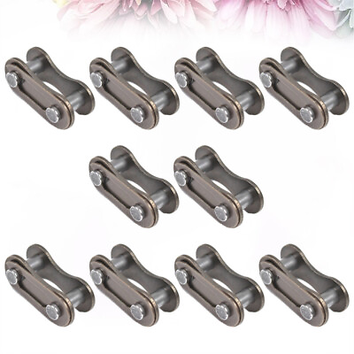 #ad Chain Missing Link Stainless Steel Chain Folding Single Chain Bike Accessory $10.18