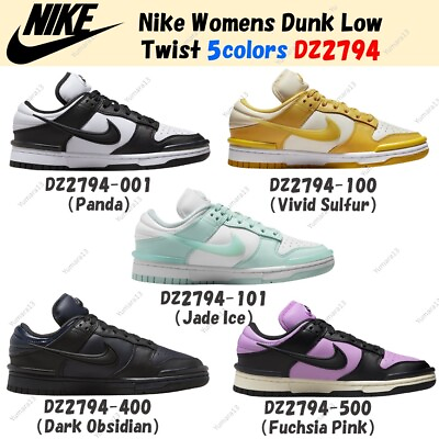 #ad Nike Womens Dunk Low Twist 5colors DZ2794 001100101400500 US wmns 5 15 New $122.51