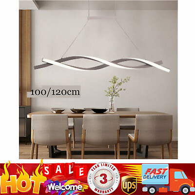 #ad Dining Room Chandelier Modern LED Ceiling Light Acrylic Pendant Lamp Fixture US $42.93