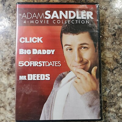 #ad The Adam Sandler 4 Movie Collection DVD 2014 2 Disc Set NEW Sealed $8.40