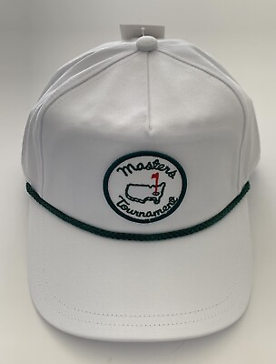 #ad Masters golf Hat white vintage round logo 2024 Masters pga new $69.95