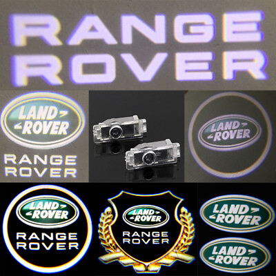 #ad New 2X HD Laser Car Door Puddle Courtesy Projector Shadow Lights For Land Rover $17.95