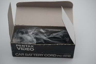 #ad RARE Vintage Pentax Video Car battery Cord PC YC12 8318001 $24.99