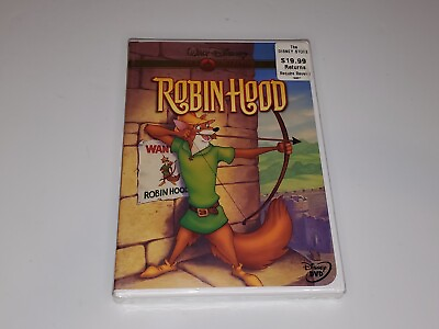 #ad #ad New 2000 Disney Robin Hood Gold Collection First DVD Release Sealed Movie OOP $25.49