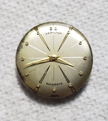 #ad Vintage Hamilton K454 Sputnik Watch Dial amp; Partial Automatic Watch Movement $59.99