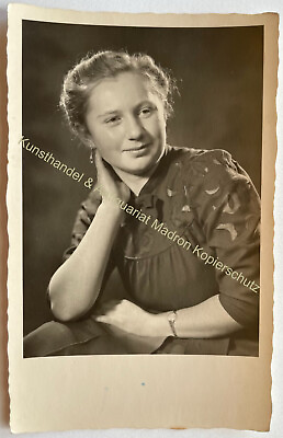 #ad orig. Foto AK 1940 Dame Frau Friedland Isergebirge EUR 12.00
