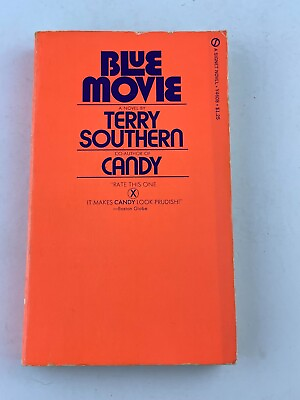 #ad Blue Movie by Terry Southern Vintage Paperback 1970 $12.97