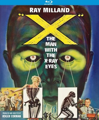 #ad X: The Man With the X Ray Eyes New Blu ray 1963 Ray Milland $16.99