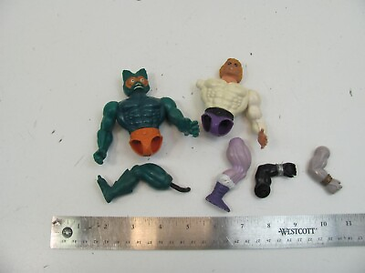 #ad DAMAGED He Man Masters of the Universe MOTU Vintage PARTS LOT $7.70