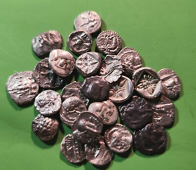 #ad 1 Random Silver Fraction Hemiobol 5th to 6th Century BC $19.95