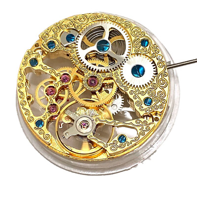 #ad Analogamp;Hollow Skeleton Vintage Watch 6497 ST3600 Movement Hand Winding 21600 $69.29