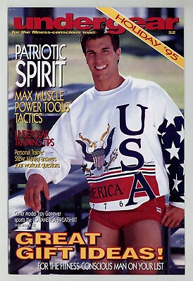 #ad Undergear 1995 Holiday 44pg Male Troy Gongwer Fashion Gay Style Catalog M26861 $29.00