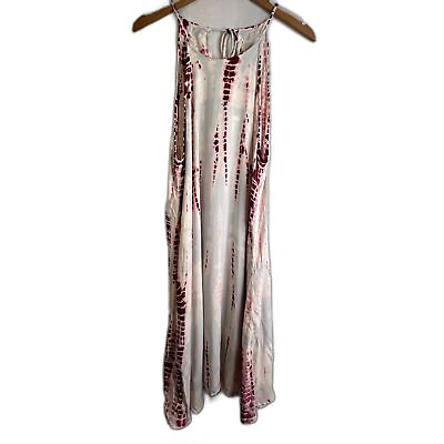 #ad Anthropologie Cloth amp; Stone Halter Tie Dye Dress Size Medium $35.14