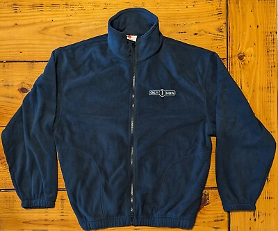 #ad Fleece Navy Blue Jacket $8.00