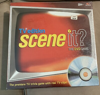 #ad TV edition Scene It? The DVD Game; 2004 Edition Brand New Sealed C $10.99