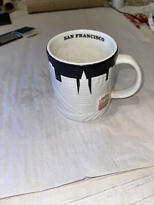 #ad Starbucks San Francisco Cable Car Collector Series 3D Coffee Mug Golden Bridge $25.00