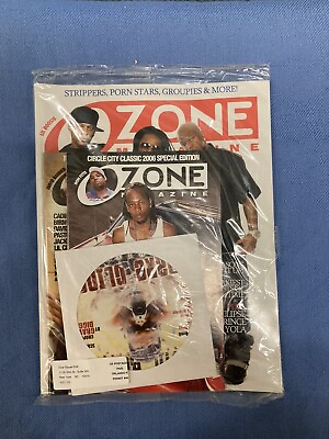 #ad Sealed Ozone Magazine Hip Hop Rap Music Dec 2006 Issue #52 Lil Wayne Birdman $100.00