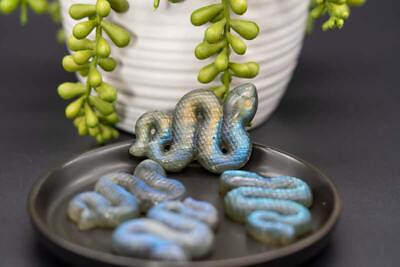 #ad Labradorite Blue Flash Snake $29.33