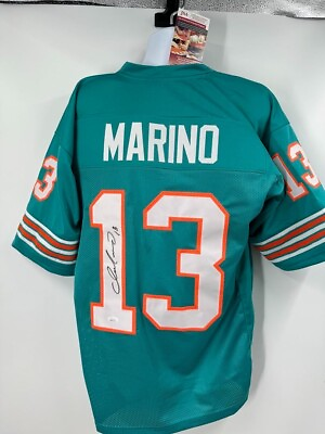 #ad #ad Dan Marino Miami Dolphins Signed Autograph Jersey JSA Witnessed Certified $225.00