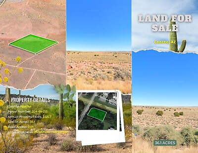 #ad Arizona Land 36 Acres off Grid Community Well Maintained Roads $27250 $26250.00