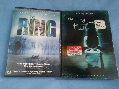 #ad The Ring Widescreen DVD amp; The Ring Two Unrated Edition DVD $5.00