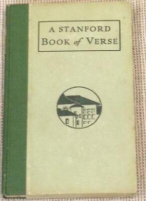 #ad Maxwell ANDERSON A STANFORD BOOK OF VERSE 1912 1916 1st Edition $24.00
