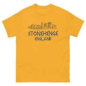 #ad Stonehenge England Rocks T Shirt Funny Gift Men#x27;S Classic Tee $25.99