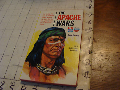 #ad UNREAD High Grade MONARCH paperback #MA309 THE APACHE WARS john conway 1961 $34.70