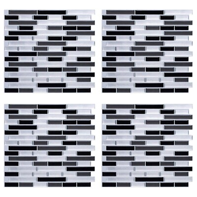 #ad 4X 3D Wall Stickers Brick Tile for Kitchen Bathroom Backsplash Tile Home8062 AU $24.46