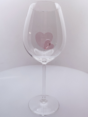 #ad The 3D Stemmed Heart Wine Glass™ Crystal Featured On Delish.com HouseBeautifu $399.95
