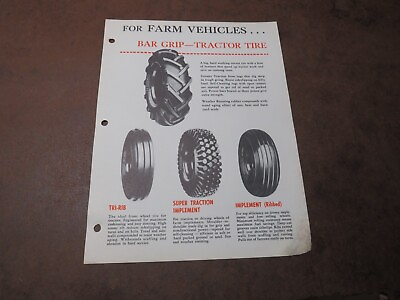 #ad Veedol Oil Tydol Air Wing Federal Farm Vehicles Tractor tires ad paper vintage $8.50