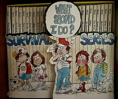 #ad 28 Book Set The Survival Series For Kids Joy Berry Complete In Case $66.49