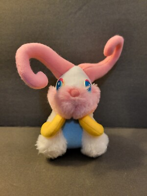 #ad 1987 Mattel Lil Hooks Plush Vintage Lollie Hop Rabbit Stuffed Animal $9.99