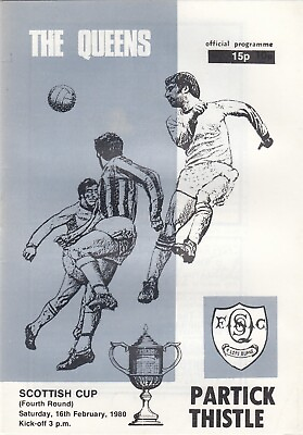 #ad Queen of the South v Partick Thistle 1979 80 16 Feb Scottish Cup GBP 2.00