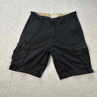 #ad St Johns Bay Legacy Cargo Shorts Men#x27;s Size 32 Black RN:93677 $8.99