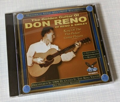 #ad Don Reno CD BRAND NEW amp; SEALED The Golden Guitar of Don Reno Reno amp; Smiley $4.20