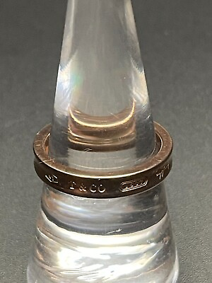 #ad Tiffanyamp;Co. 1837 Rubedo Ring US Size 7.5 $300.00