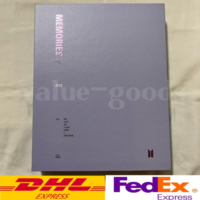 #ad BTS Memories Of 2018 DVD Photobook SET without Photocard Tracking Number $99.90