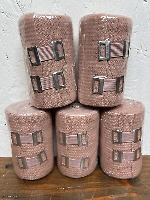 #ad 5 Rolls of Elastic Bandages with Clips $20.00