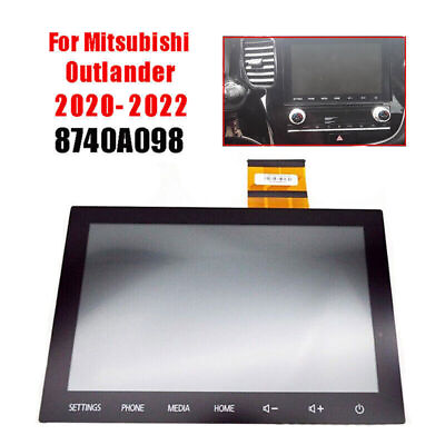 #ad 2020 22 For Mitsubishi Outlander 8quot; Touch Digitizer LCD Screen RADIO USA $138.55