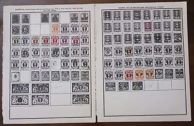 #ad WORLDWIDE LOT OF STAMPS ON ALBUM PAGES USED amp; MH #107 $9.99