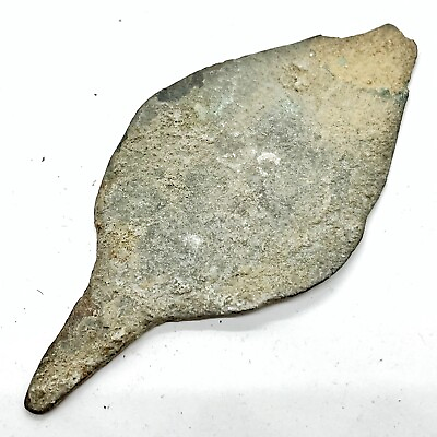 #ad RARE Ancient Luristan Bronze Spear Head Artifact Weapon Votive Circa 1000 BC $149.95