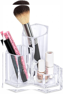 #ad Internet#x27;s Best Acrylic Cosmetic Makeup Organizer 3 Tiered 10709 $22.16