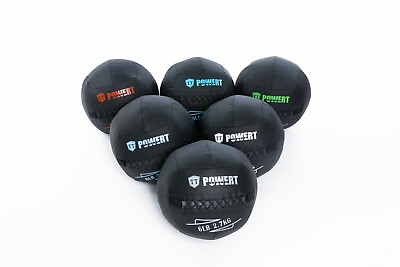 #ad POWERT Soft Medicine Wall Ball for Core Muscle Workout 8 10 12 16 18 20LBS $48.99