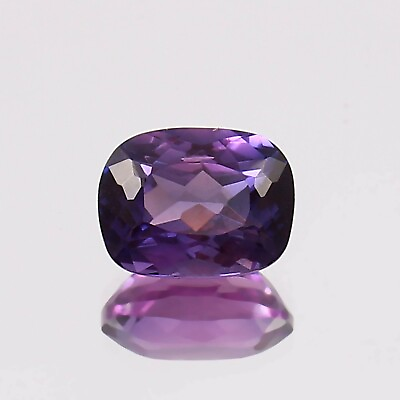#ad AAA Natural Flawless Purple Montana Sapphire Loose Cushion Gemstone Cut 9x7 MM $46.76