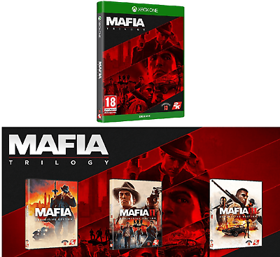 #ad Mafia Trilogy Xbox One All Definitive EditionsBrand New factory Sealed $32.99