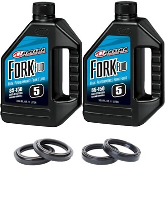 #ad Tusk Fork amp; Dust Seal Kit w 2 qrts Maxima 5wt Fork oil 48mm KYB Yamaha YZ YZF $59.95