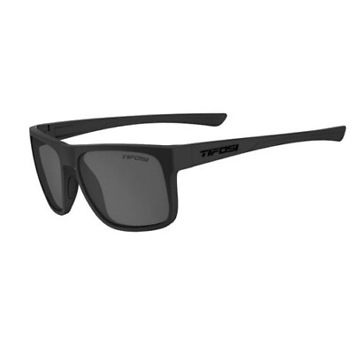 #ad Tifosi Optics Swick Lightweight Sunglasses Blackout Smoke Shatterproof Lens $25.00