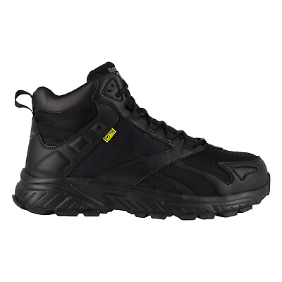 #ad Reebok Mens Black Mesh Work Boots Hyperium Trail Hiker CT $109.99